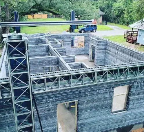 3d printed house