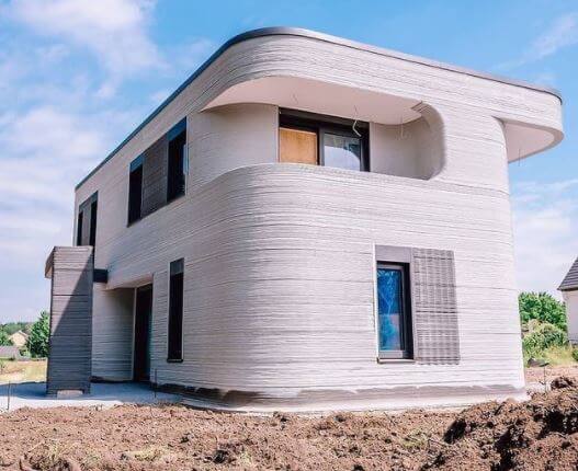 how to get 3d printed house