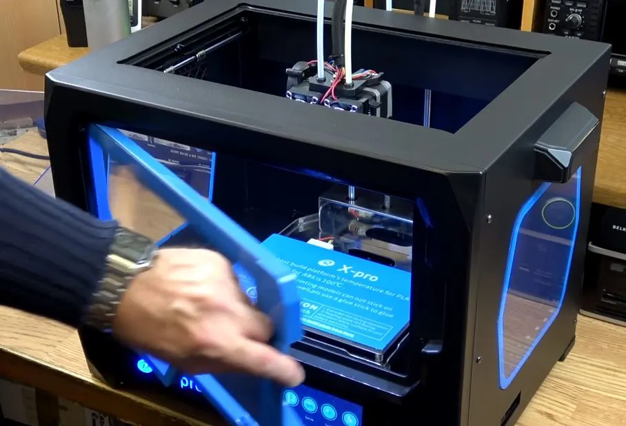 qidi tech x-pro 3d printer