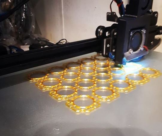 3d printer heated bed temperature