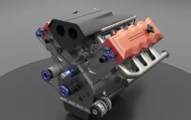 3d printed engine piston