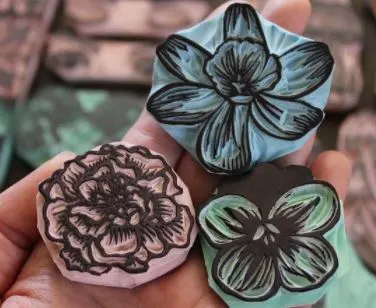 3d printed leather stamps