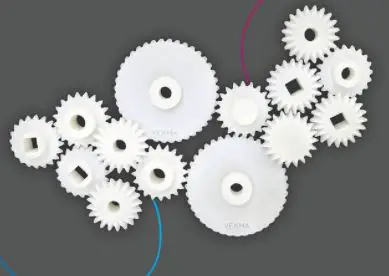 3d printed lego gears
