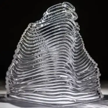 can you 3d print clear material