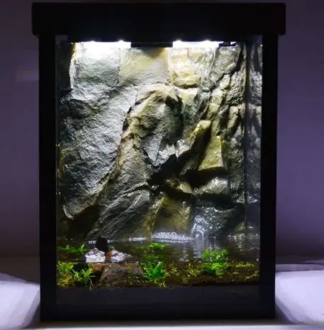 how to make a 3d aquarium background